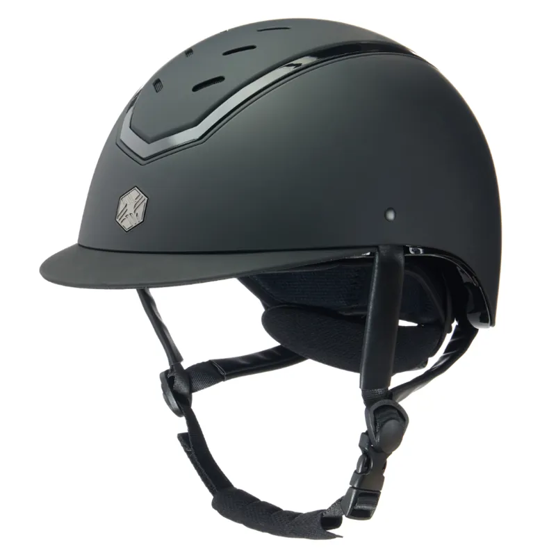 Charles Owen Kylo Black Matte /Black Gloss